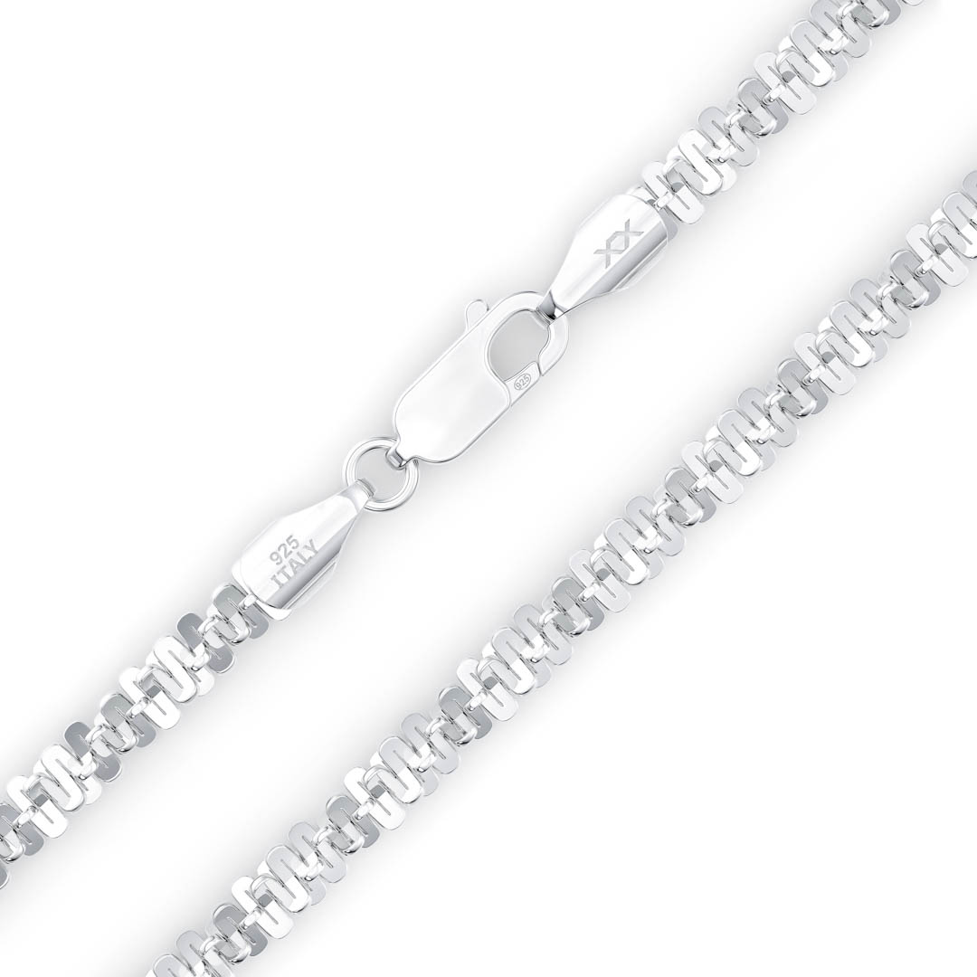 Solid Silver Clasp on custom Luminosa neckalce