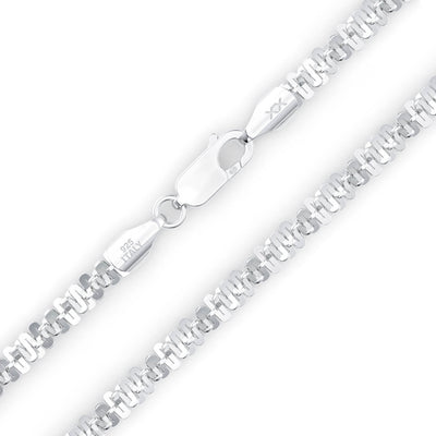 925 Italy Silver Luminosa Chain Clasp