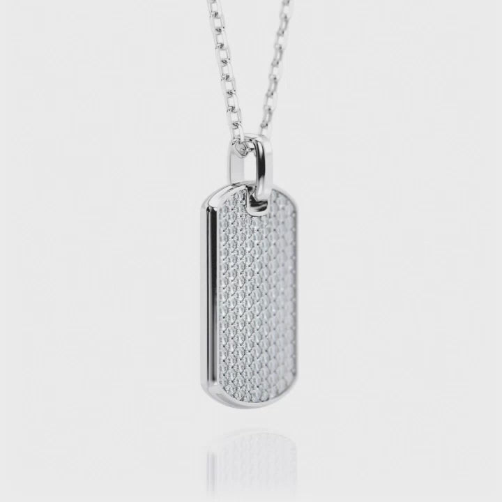 Micro Diamond Dog Tag Video